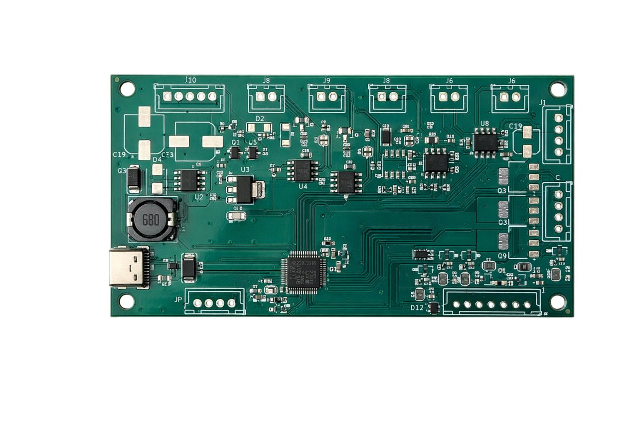Płytka elektroniki BMS używana w diagnostyce baterii